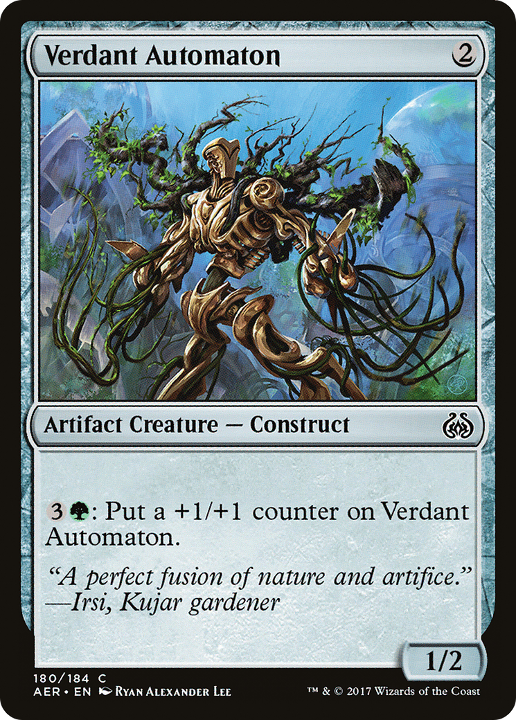 Verdant Automaton (AER-180) [Aether Revolt] Foil