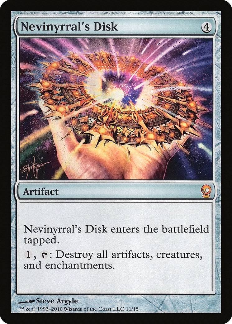 Nevinyrral's Disk [From the Vault: Relics] Foil