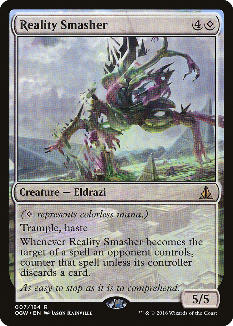 Reality Smasher (OGW-007) [Oath of the Gatewatch] Foil