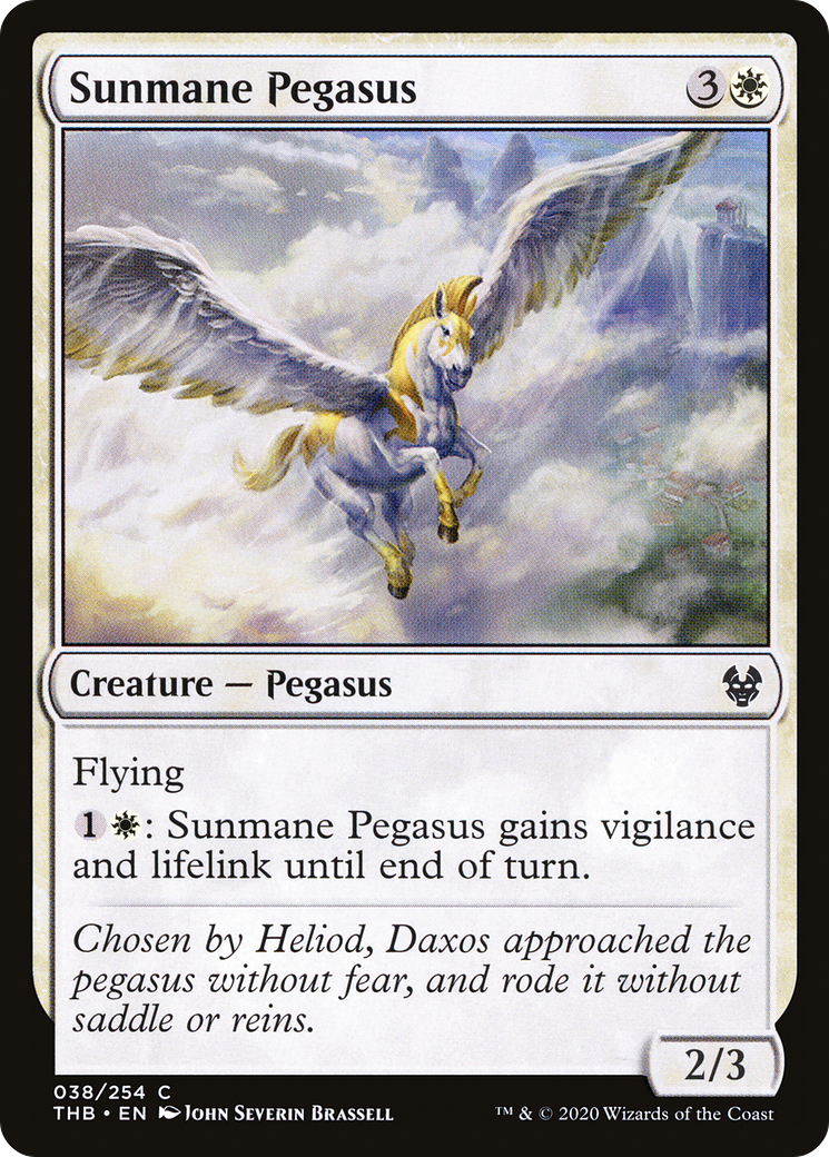Sunmane Pegasus (THB-038) [Theros Beyond Death]