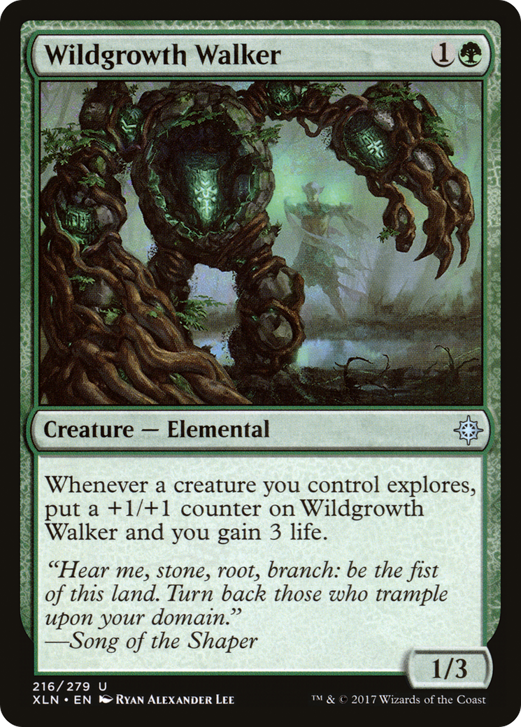 Wildgrowth Walker (XLN-216) [Ixalan] Foil