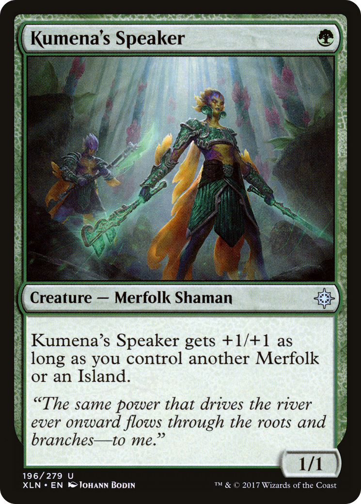 Kumena's Speaker (XLN-196) [Ixalan] Foil