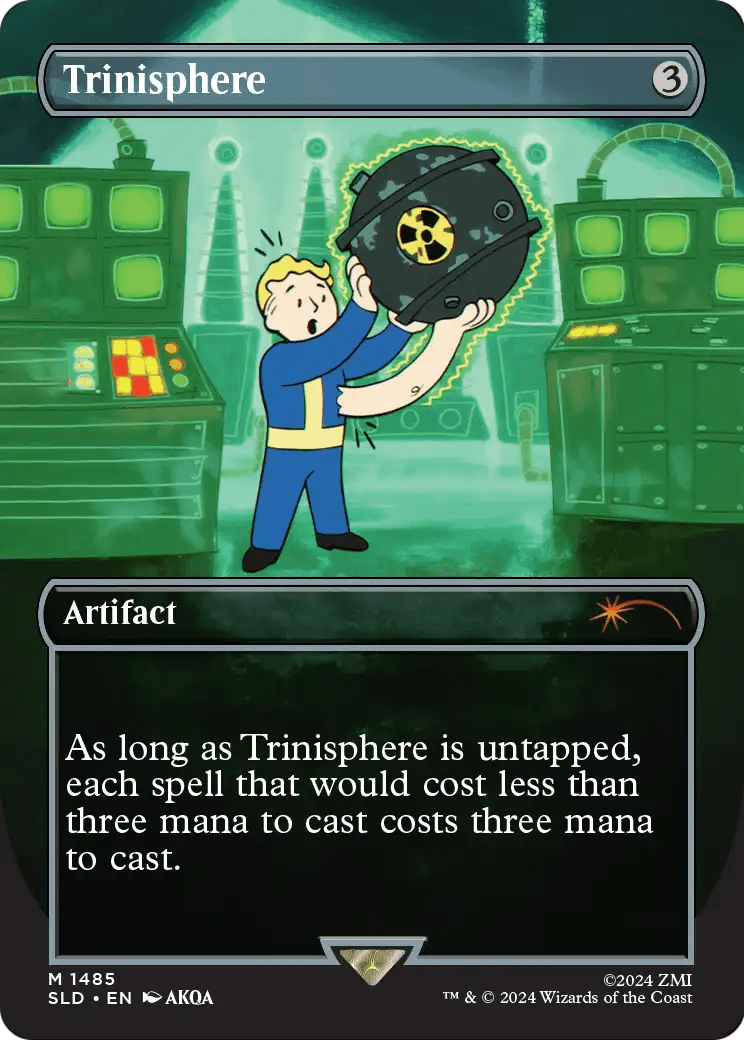 Trinisphere (SLD-1485) (Borderless) [Secret Lair Drop]
