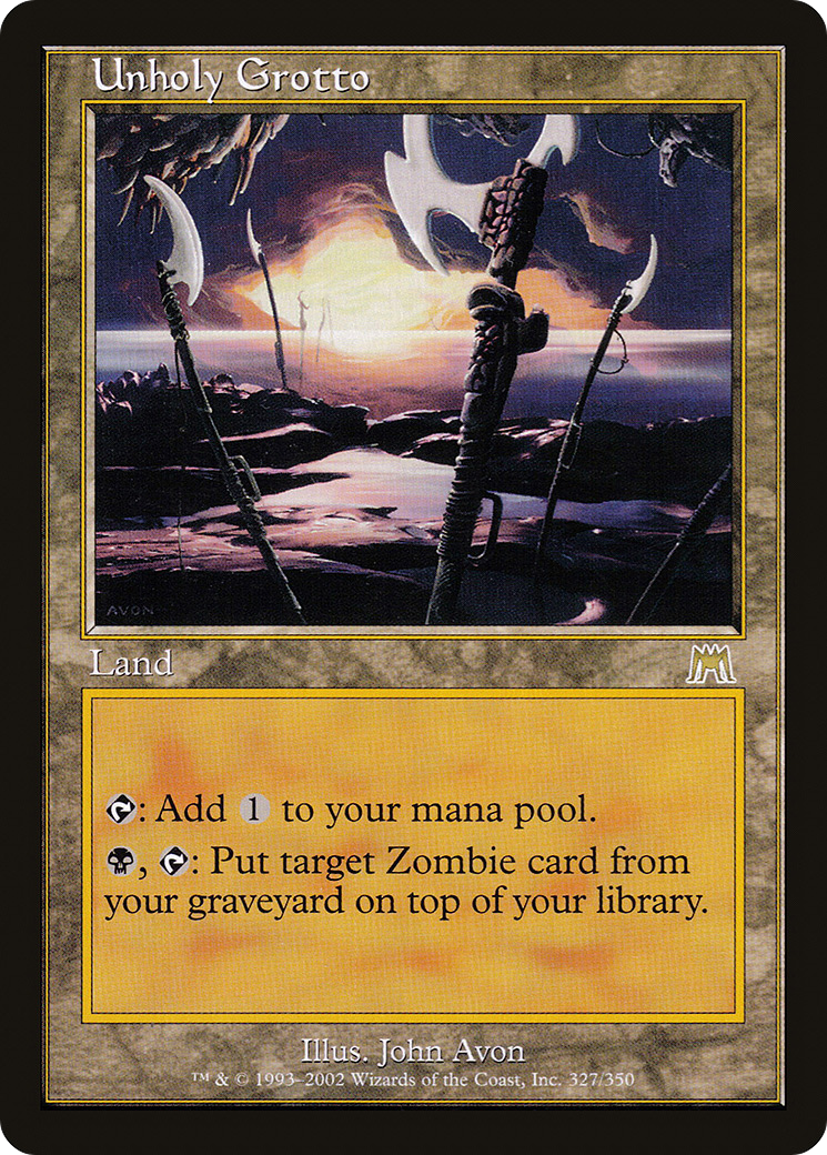 Unholy Grotto (ONS-327) [Onslaught]