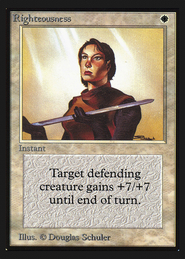 Righteousness (IE) (IED-037) [Intl. Collectors' Edition]