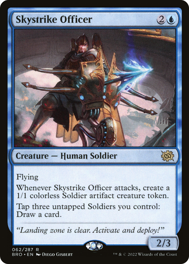 Skystrike Officer (PPBRO-062) [Promo Pack: The Brothers' War Promos]