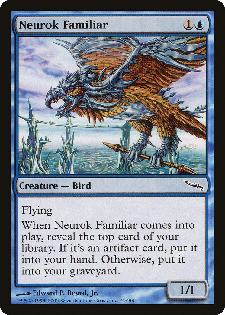 Neurok Familiar (MRD-043) [Mirrodin] Foil