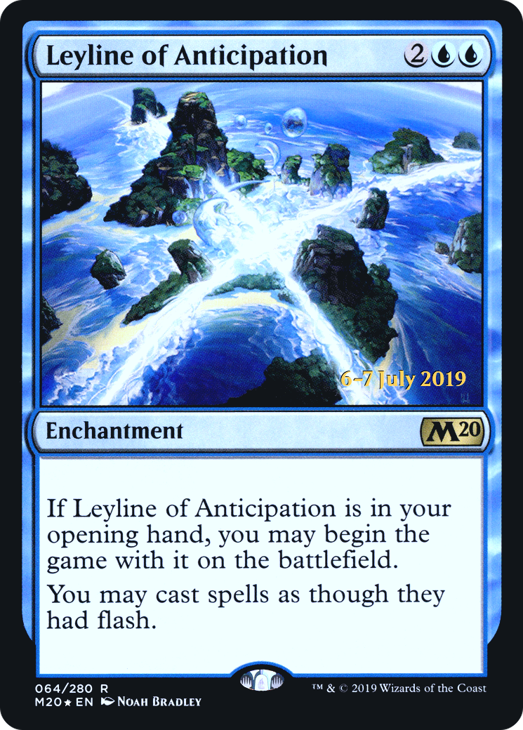 Leyline of Anticipation (PRE-064) [Core Set 2020 Promos] Foil