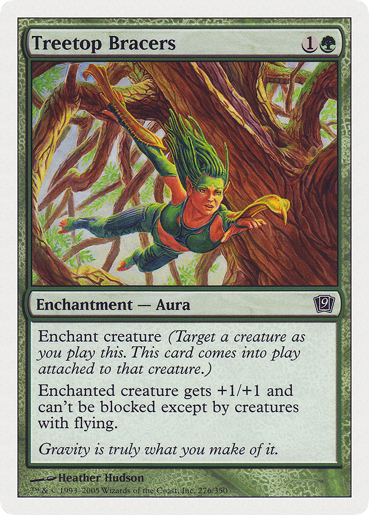 Treetop Bracers (9ED-276) [9th Edition]