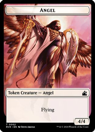 Angel Token (RVR-002) [Ravnica Remastered]