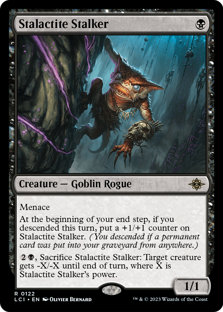 Stalactite Stalker (LCI-122) [The Lost Caverns of Ixalan]