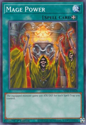 Mage Power (Common) (STAS-EN028) - 2-Player Starter Set 1st Edition