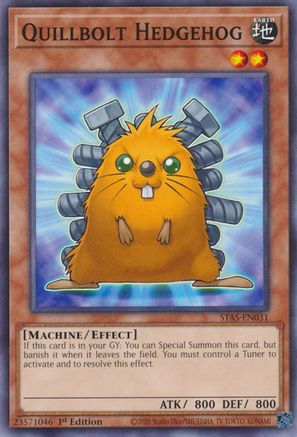Quillbolt Hedgehog (Common) (STAS-EN031) - 2-Player Starter Set 1st Edition