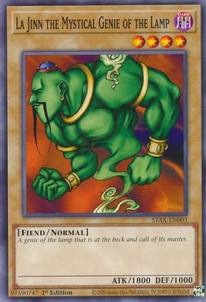 La Jinn the Mystical Genie of the Lamp (Common) (STAX-EN003) - 2-Player Starter Set 1st Edition