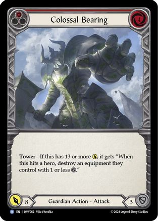 Colossal Bearing (HVY062) - Heavy Hitters Rainbow Foil
