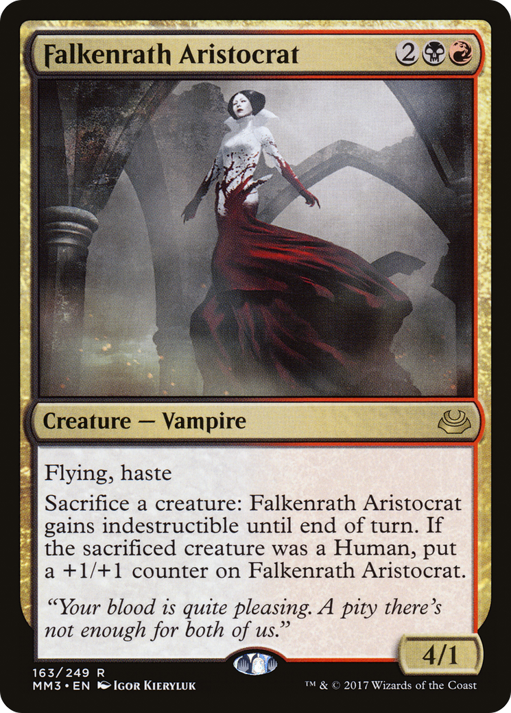 Falkenrath Aristocrat (MM3-163) [Modern Masters 2017] Foil