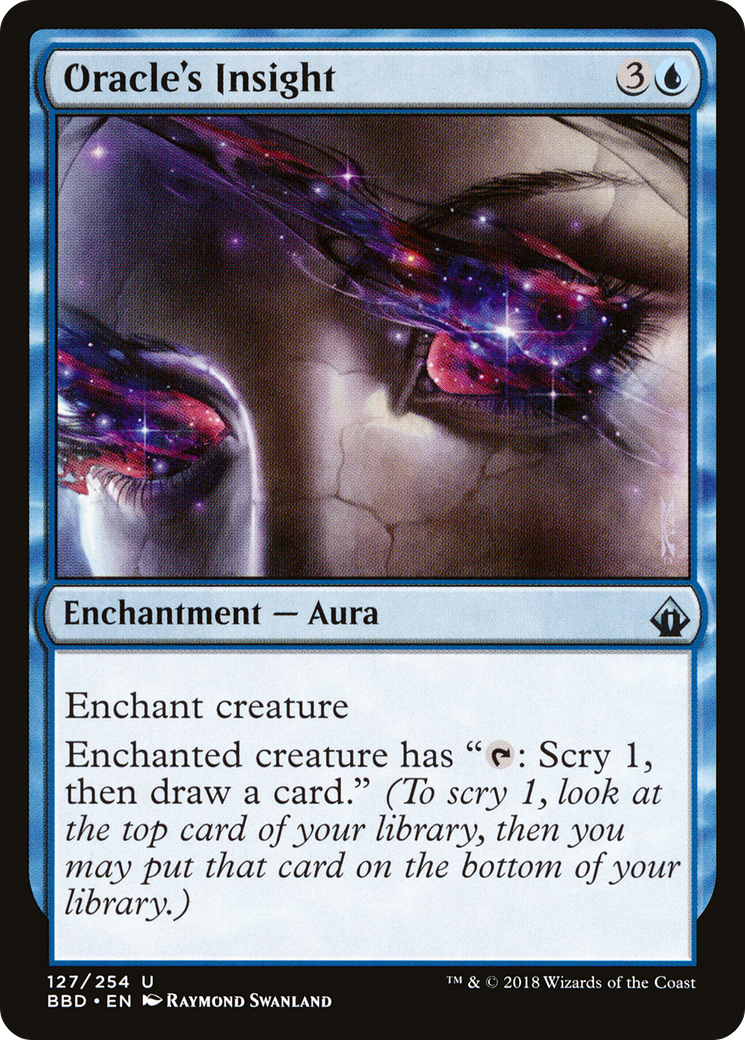 Oracle's Insight (BBD-127) [Battlebond] Foil