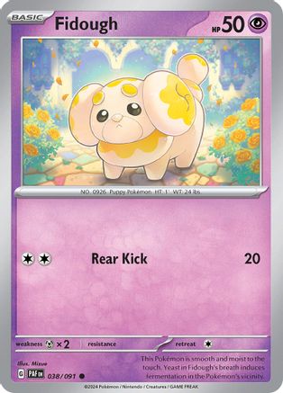Fidough (038/091) [SV Paldean Fates] - Common