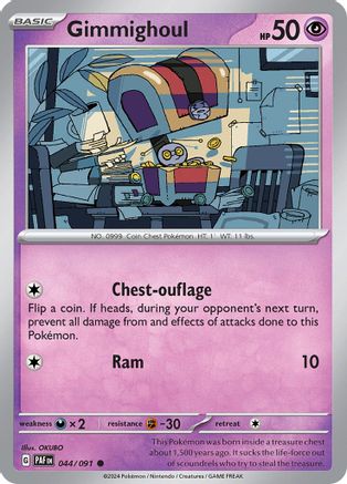 Gimmighoul (044/091) [SV Paldean Fates] - Common