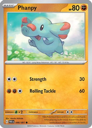 Phanpy (048/091) [SV Paldean Fates] - Common