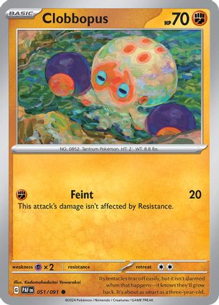 Clobbopus (051/091) [SV Paldean Fates] - Common
