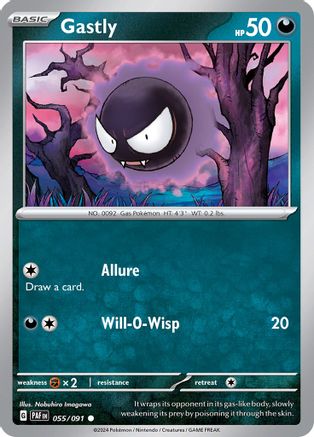Gastly (055/091) [SV Paldean Fates] - Common