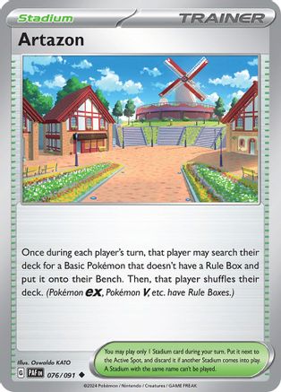 Artazon (076/091) [SV Paldean Fates] - Uncommon