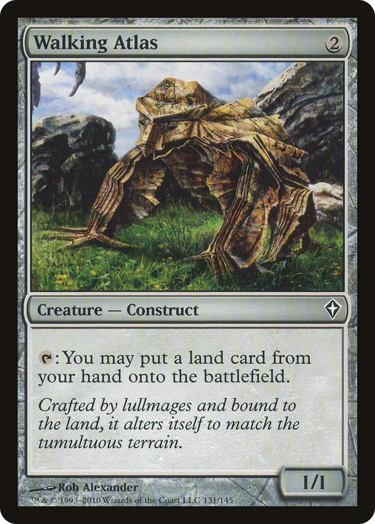 Walking Atlas (WWK-131) [Worldwake] Foil
