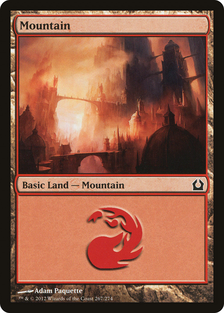 Mountain (RTR-267) [Return to Ravnica] Foil