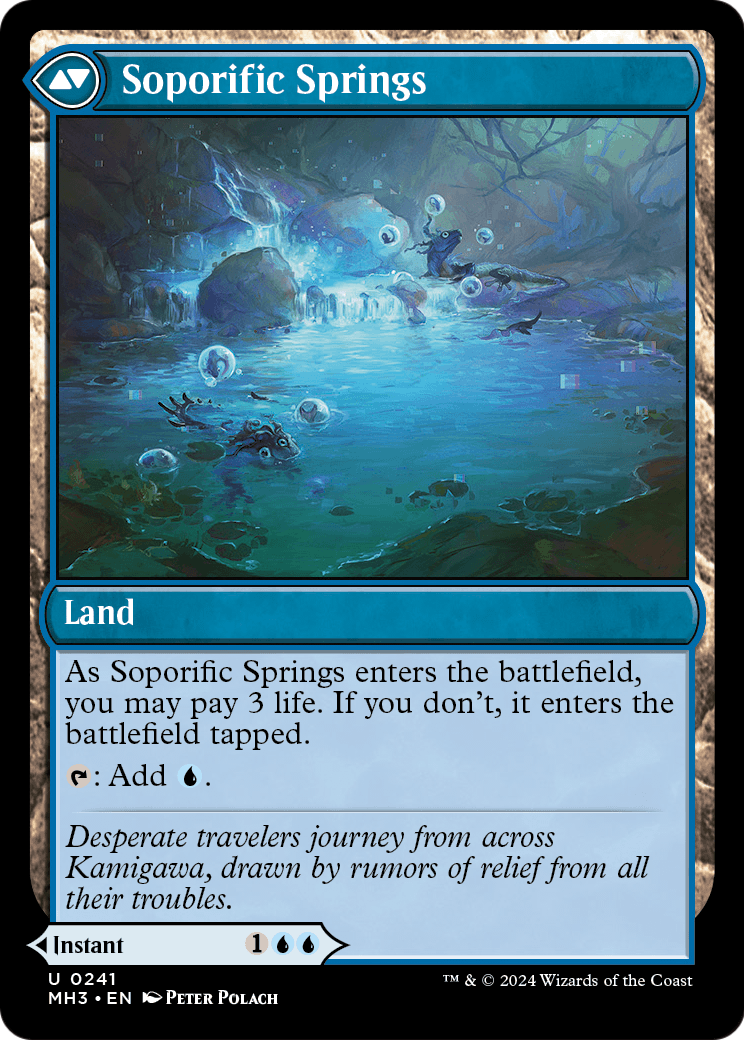 Sink into Stupor (MH3-241) [Modern Horizons 3] Foil