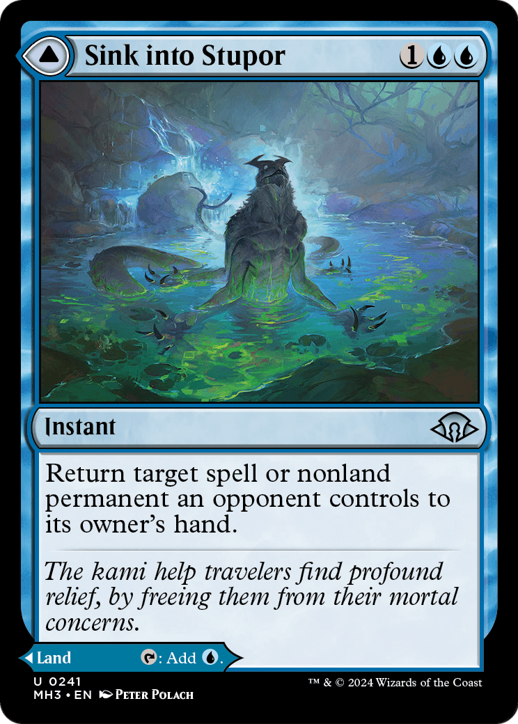 Sink into Stupor (MH3-241) [Modern Horizons 3] Foil