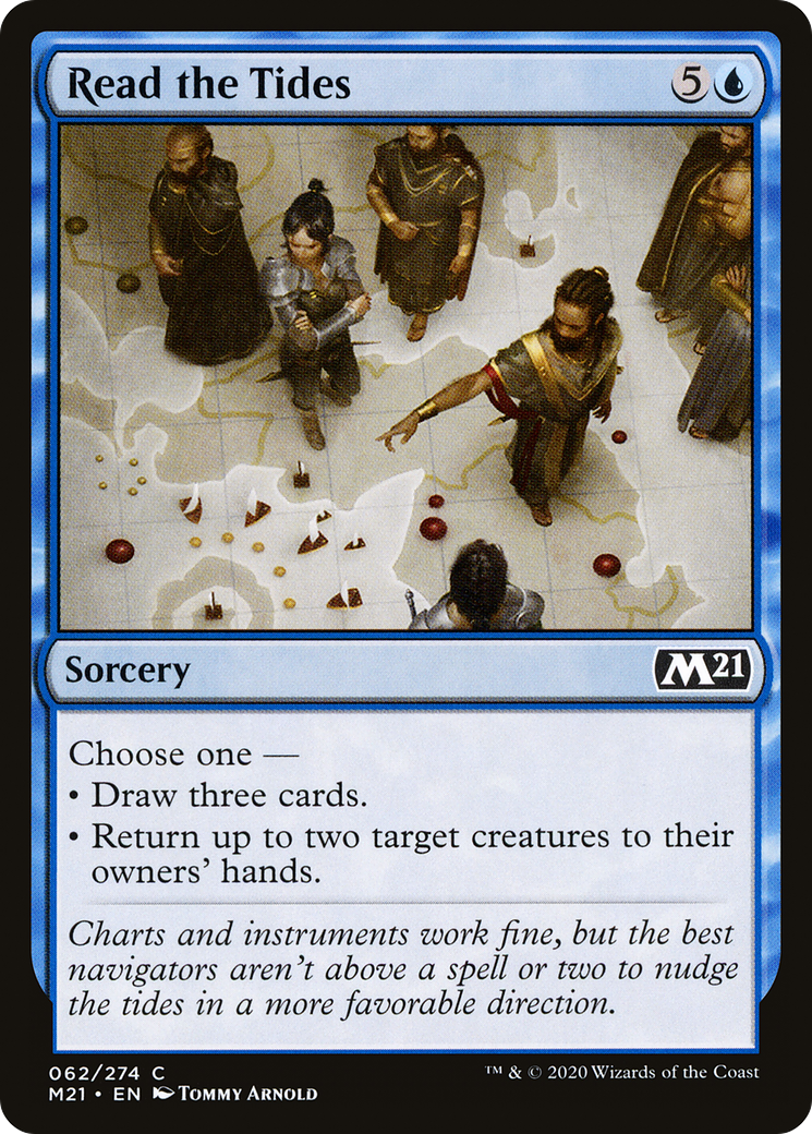 Read the Tides (M21-062) [Core Set 2021]