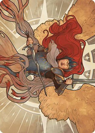 Aurelia, the Law Above Art Card (36/49) (ASMKM-036) [Art Series: Murders at Karlov Manor]