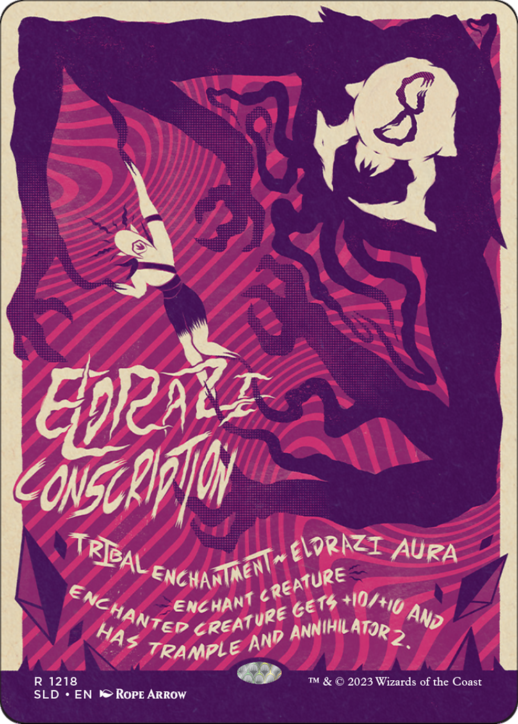 Eldrazi Conscription (SLD-1218) (Borderless) [Secret Lair Drop]