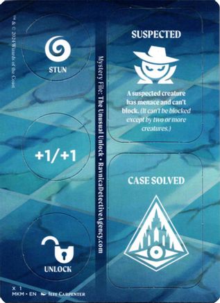 Punch Card Token (MKM-001) [Murders at Karlov Manor]