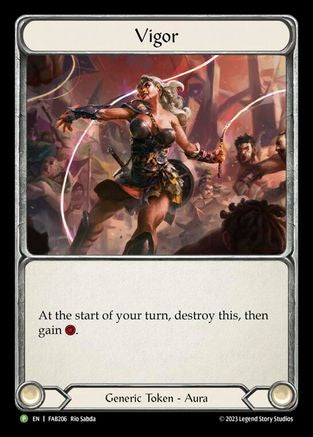 Vigor - FAB206 (FAB206) - Flesh and Blood: Promo Cards Cold Foil