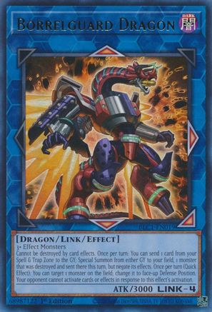 Borrelguard Dragon (Ultra Rare) (BLC1-EN019) - Battles of Legend: Chapter 1 1st Edition