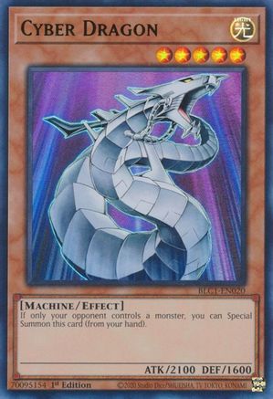 Cyber Dragon (Ultra Rare) (BLC1-EN020) - Battles of Legend: Chapter 1 1st Edition