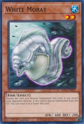 White Moray (Common) (BLC1-EN051) - Battles of Legend: Chapter 1 1st Edition