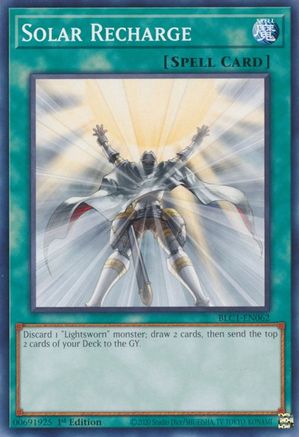 Solar Recharge (Common) (BLC1-EN062) - Battles of Legend: Chapter 1 1st Edition