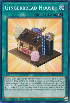Gingerbread House (Common) (BLC1-EN079) - Battles of Legend: Chapter 1 1st Edition