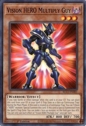 Vision HERO Multiply Guy (Common) (BLC1-EN081) - Battles of Legend: Chapter 1 1st Edition
