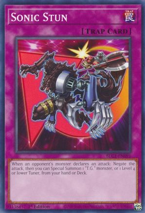 Sonic Stun (Common) (BLC1-EN091) - Battles of Legend: Chapter 1 1st Edition