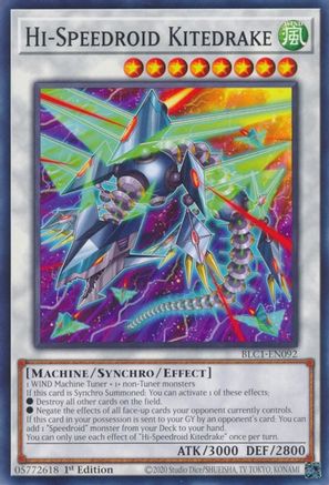 Hi-Speedroid Kitedrake (Common) (BLC1-EN092) - Battles of Legend: Chapter 1 1st Edition