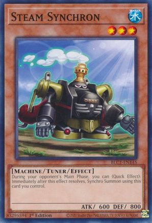 Steam Synchron (Common) (BLC1-EN145) - Battles of Legend: Chapter 1 1st Edition