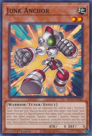 Junk Anchor (Common) (BLC1-EN146) - Battles of Legend: Chapter 1 1st Edition