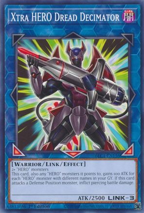 Xtra HERO Dread Decimator (Common) (BLC1-EN156) - Battles of Legend: Chapter 1 1st Edition