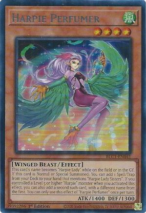 Harpie Perfumer (Silver) (Ultra Rare) (BLC1-EN041) - Battles of Legend: Chapter 1 1st Edition