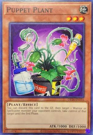 Puppet Plant (Common) (OP24-EN016) - OTS Tournament Pack 24 Unlimited