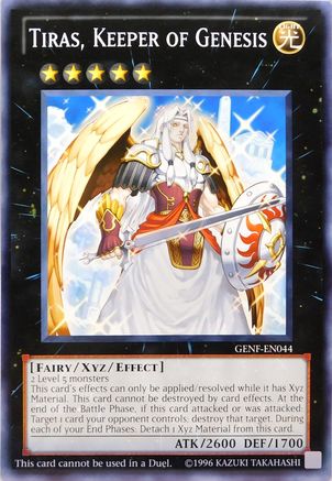 Tiras, Keeper of Genesis (Oversized) (Promo) (GENF-EN044) - Miscellaneous Promotional Cards Unlimited